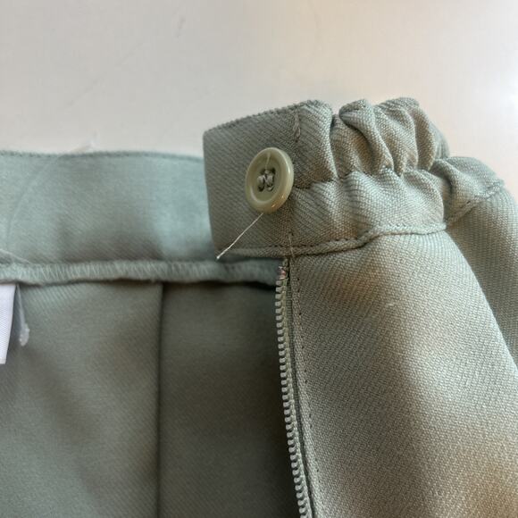 Vintage Lasting Comfort Pleated Skirt - Sage Green - Small - Picture 14 of 14